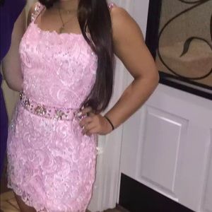 COPY - Light pink Sherri Hill Dress